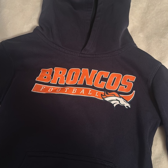 Denver broncos hoodie size 10/12 - Picture 2 of 4
